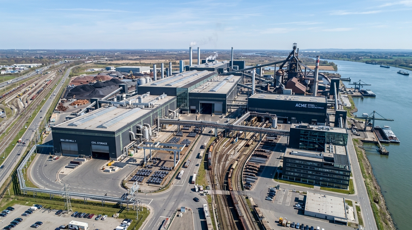 MMD Russia Steel Manufacturing Plant & Rolling Mill Complex